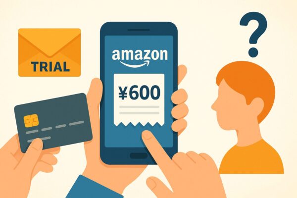 毎月Amazonから600円引かれるのはなぜ?