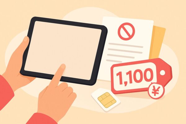ドコモのタブレット解約で事務手数料はかかる?