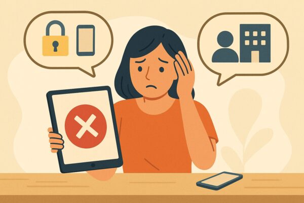 オンラインでiPadの解約ができない場合とは?