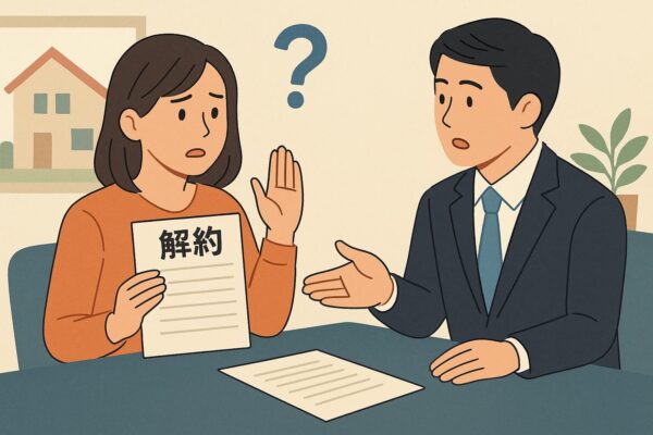 部屋の解約はキャンセルできますか?